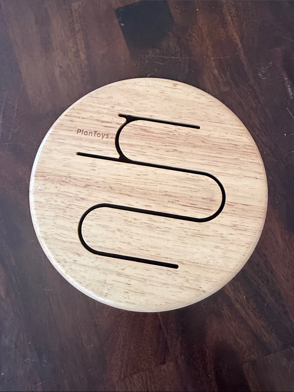 PlanToys Solid Drum - Natural